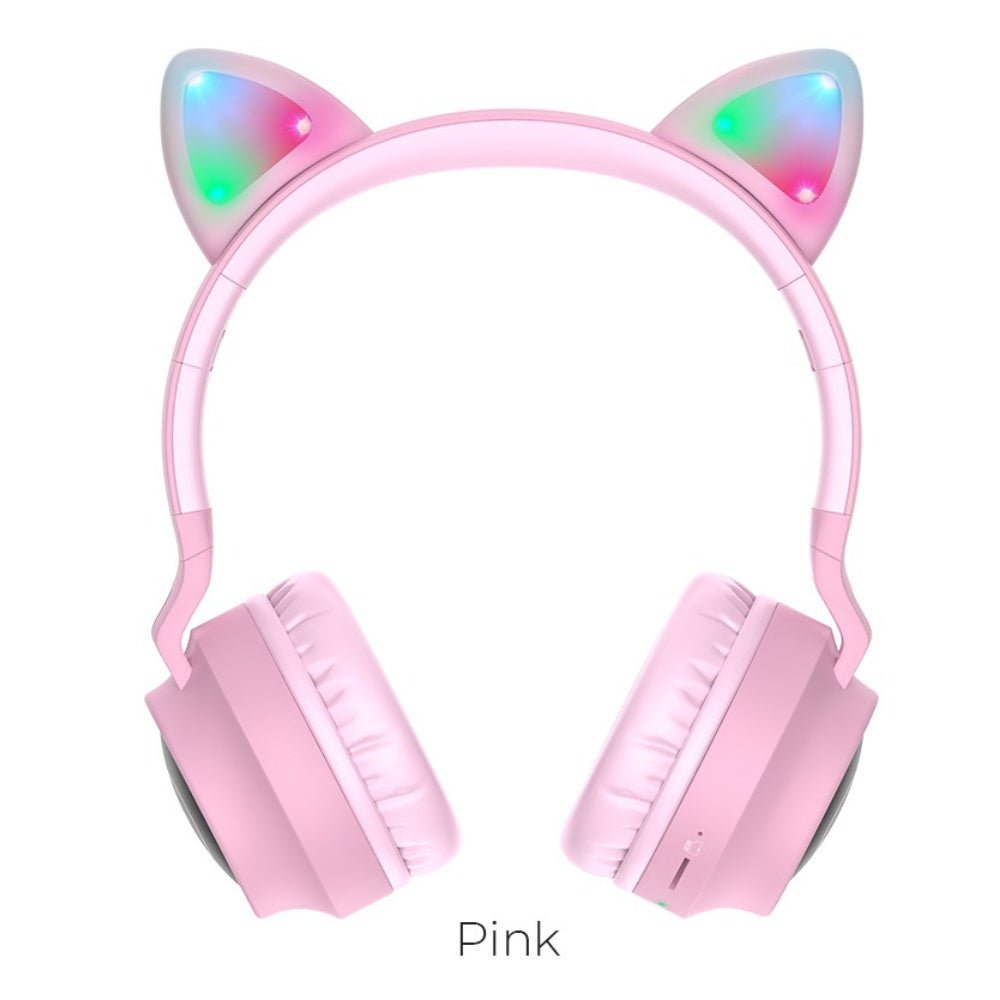 Hoco Wireless Cat Ear Headphones W27