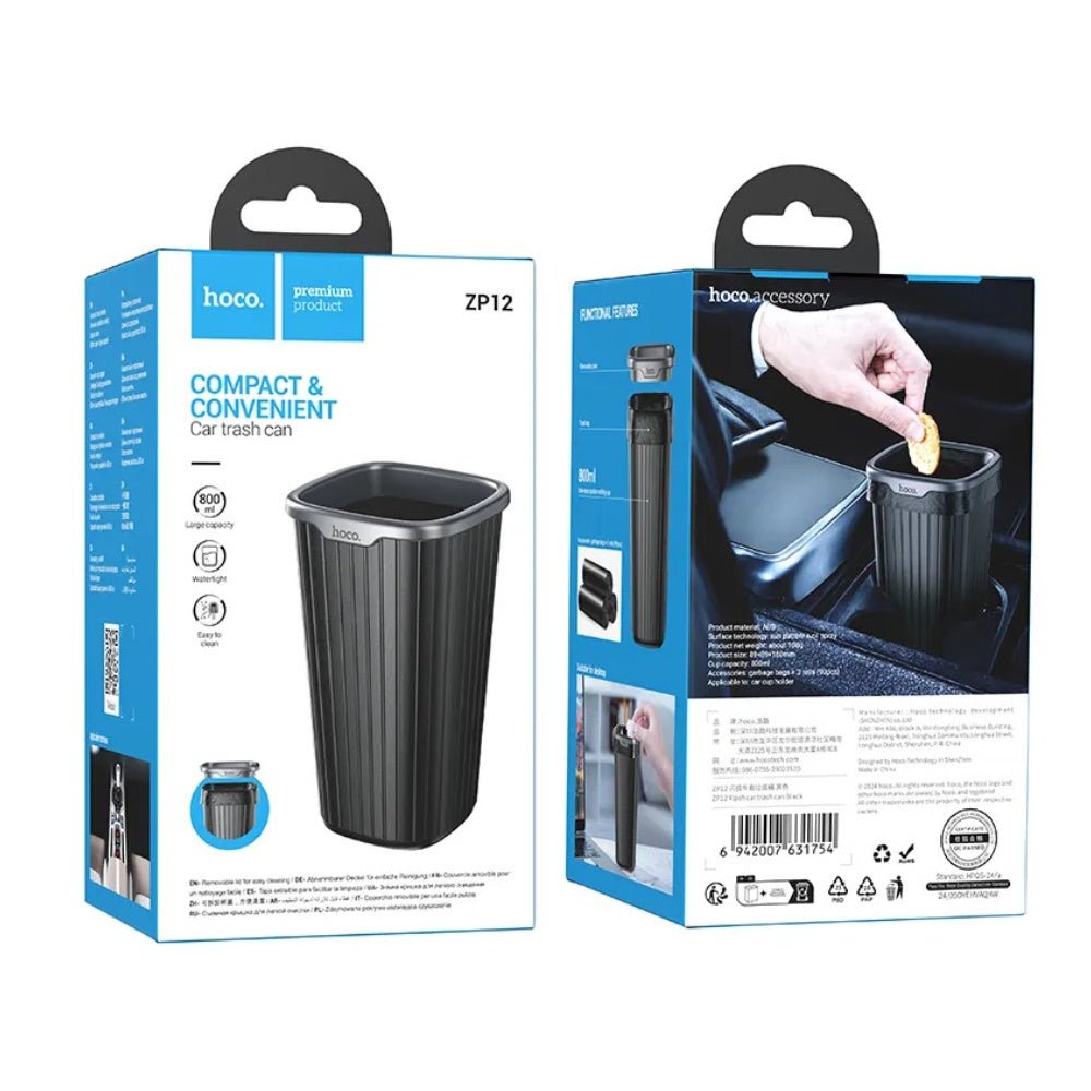 Hoco ZP12 Compact Car Trash Can