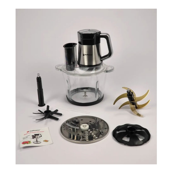 Hoffmans HM-8857 3L 1800W Silver-Black Blender-Chopper
