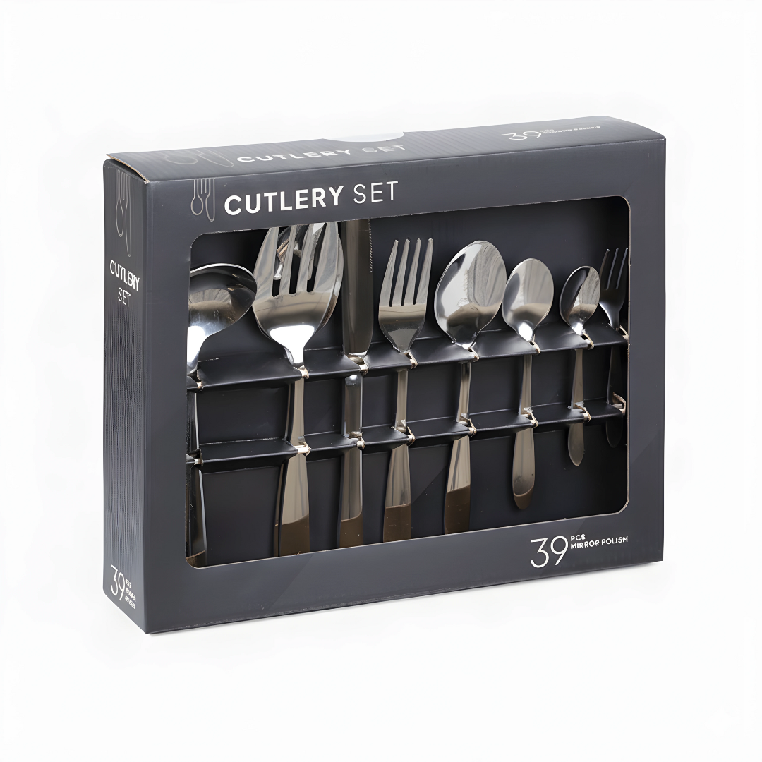 39-Piece Glamour Home Cutlery Set