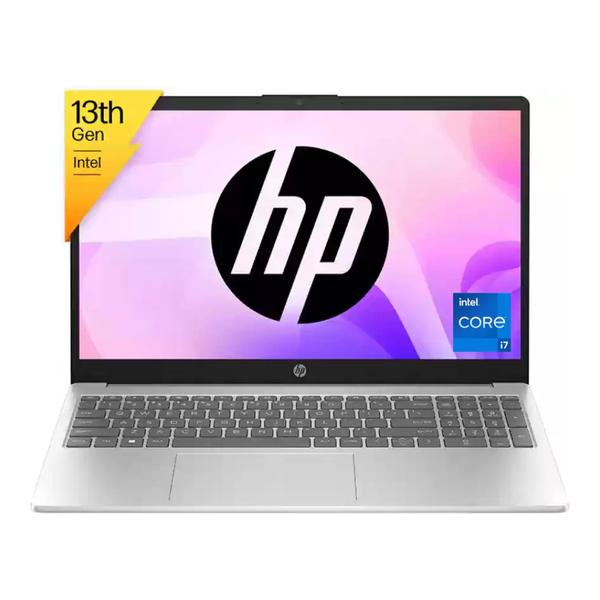 HP 15-FD0138NE Laptop, Core I7-1355U, 16GB DDR4/512GB NVMe, VGA MX570 2GB, 15.6" FHD, Backlit En/Ar Keyboard, 1 Year Official Warranty