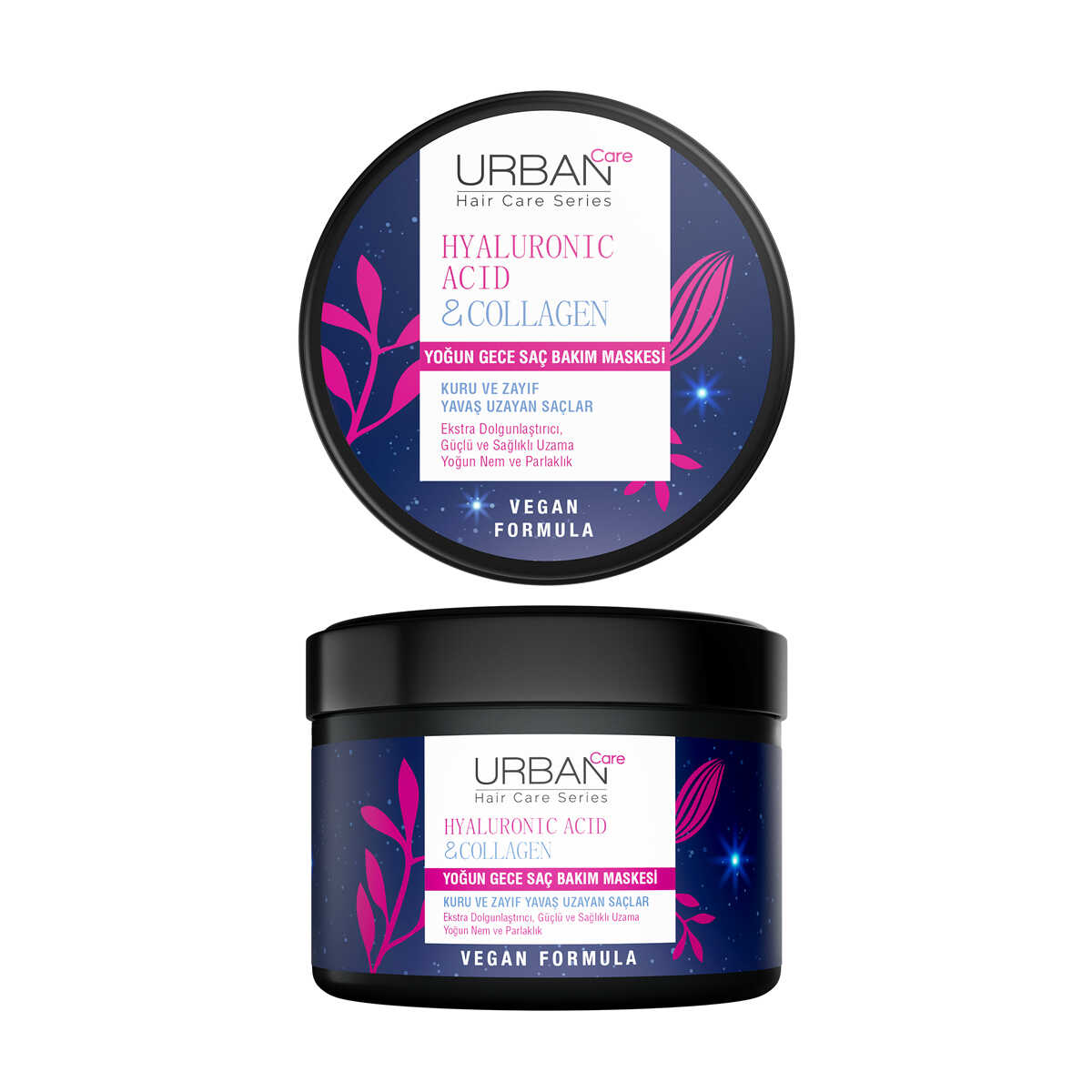Urban Care Hyaluronic Acid & Collagen Intense Midnight Hair Mask 2302ML - Medaid International