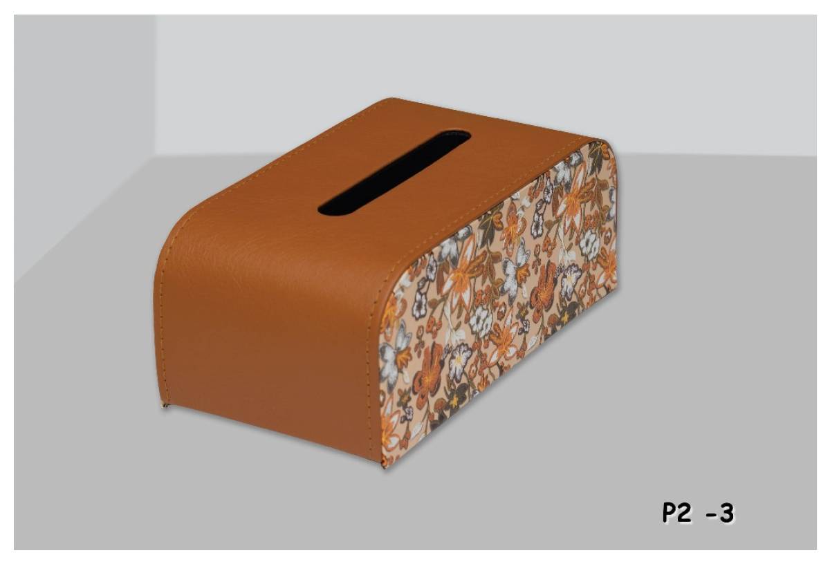 Leather C Tissue Box (C ) for curved