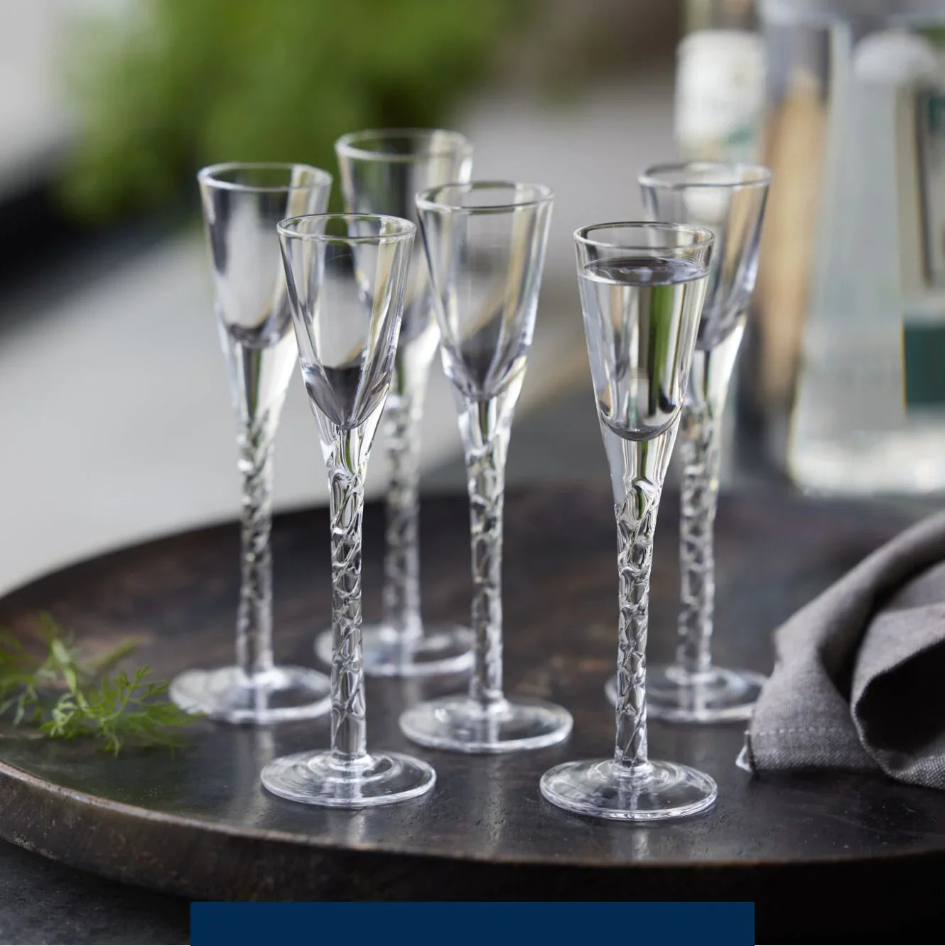 Lyngby Glass Aquavit Glass 18cm 6pcs Clear