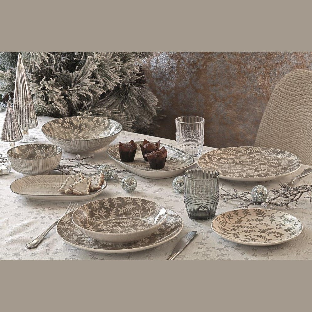Tognana Tableware Madison Foliage Dinner Set 18pcs
