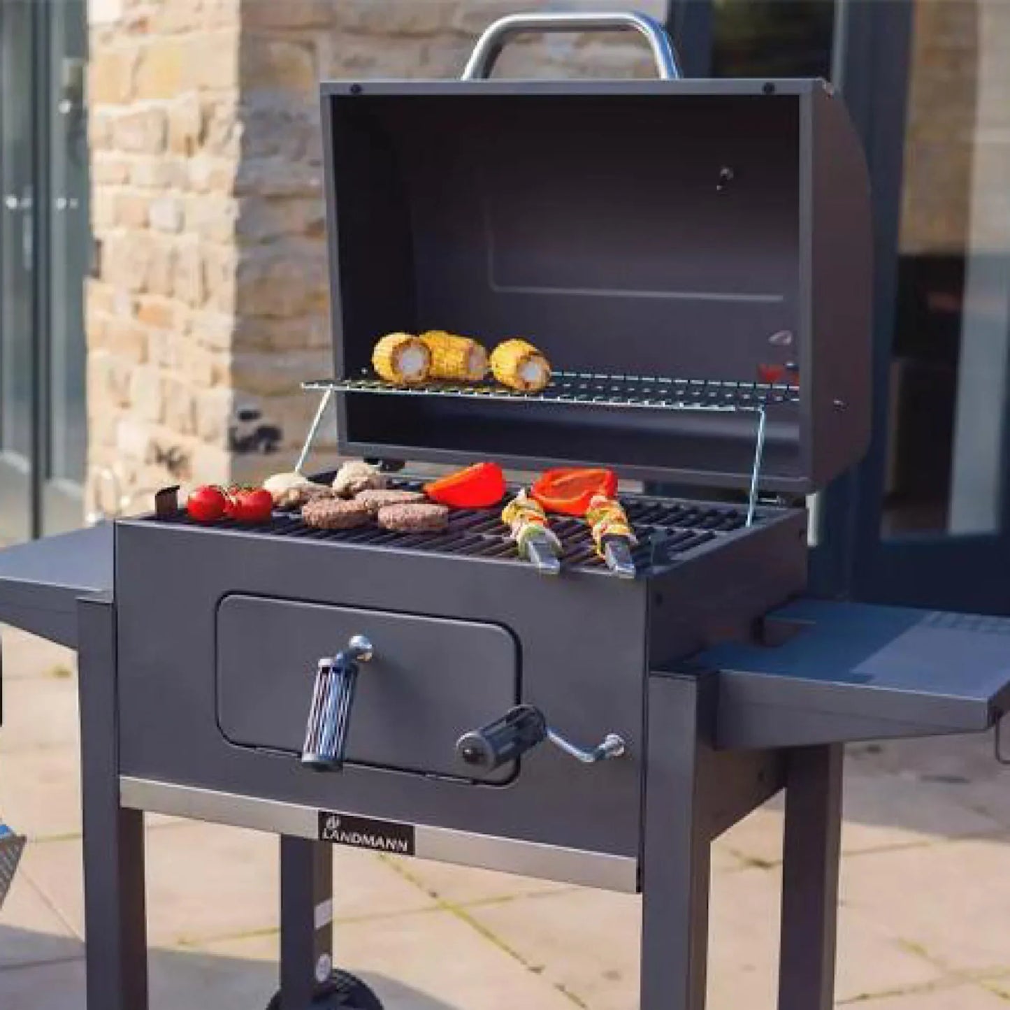 Landmann Tennesse Charcoal BBQ Black