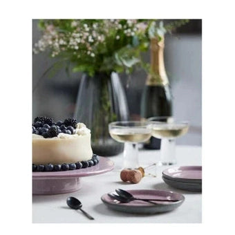 Bitz Living Stoneware Footed Cake Stand 30 cm Light Pink