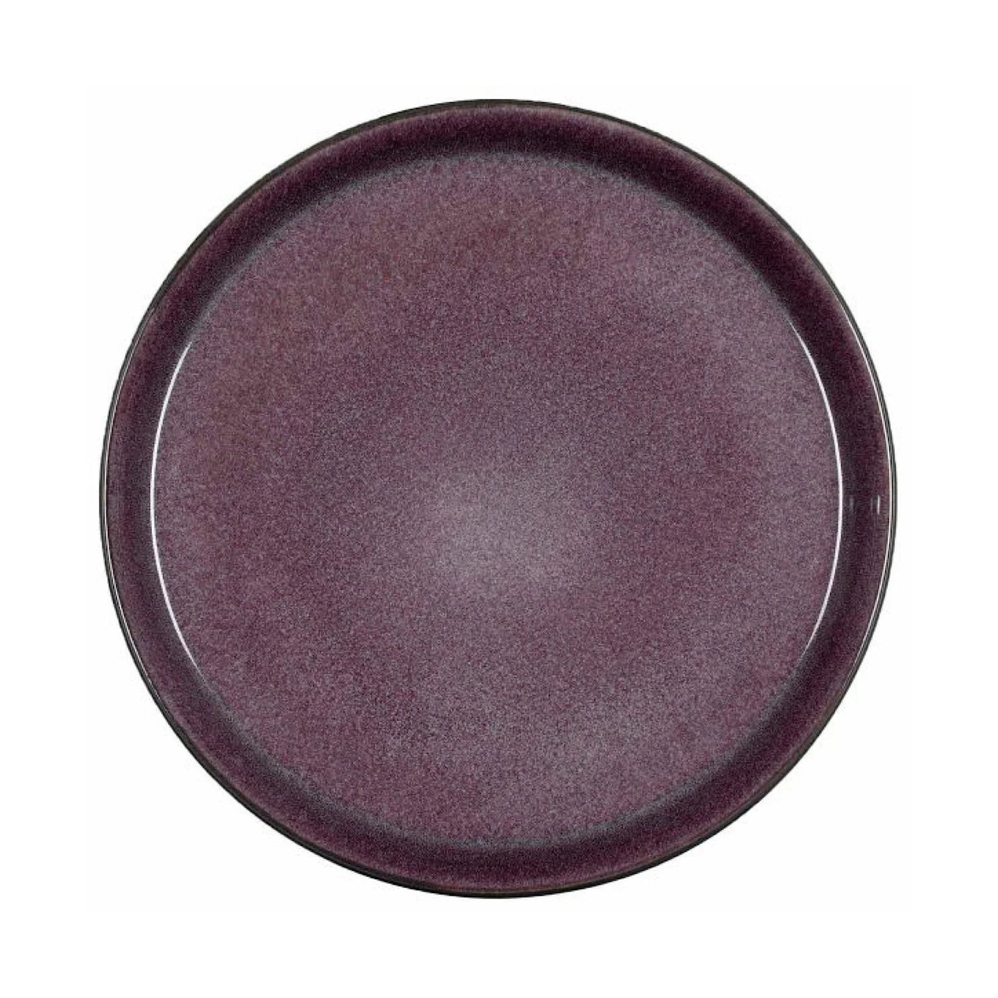 Bitz Living Stoneware Gastro Plate 27cm Black Lilac