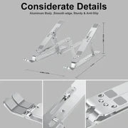 Great Quality Aluminum Adjustable Portable Laptop Stand