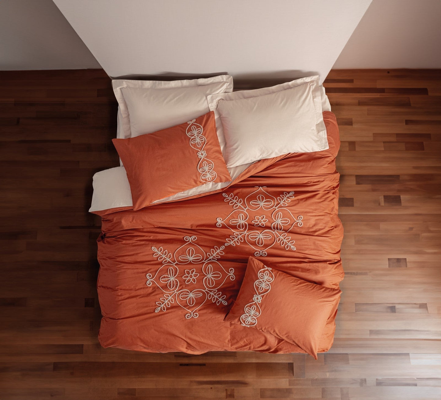 Embroidered Double Duvet Cover Set TIVA