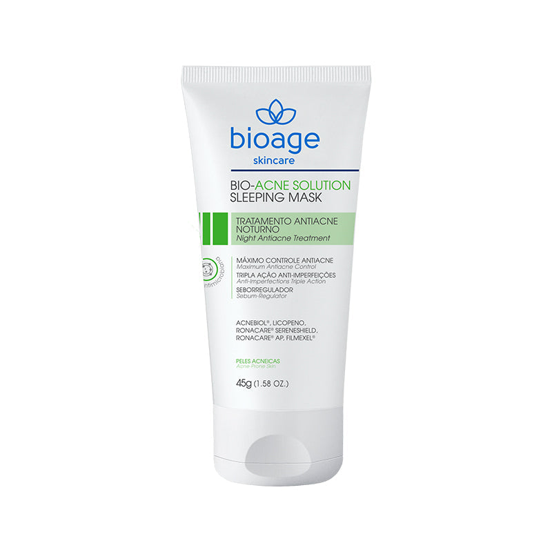 Bioage Bio-Acne Solution Sleeping Mask - Night Acne Treatment - Medaid - Lebanon