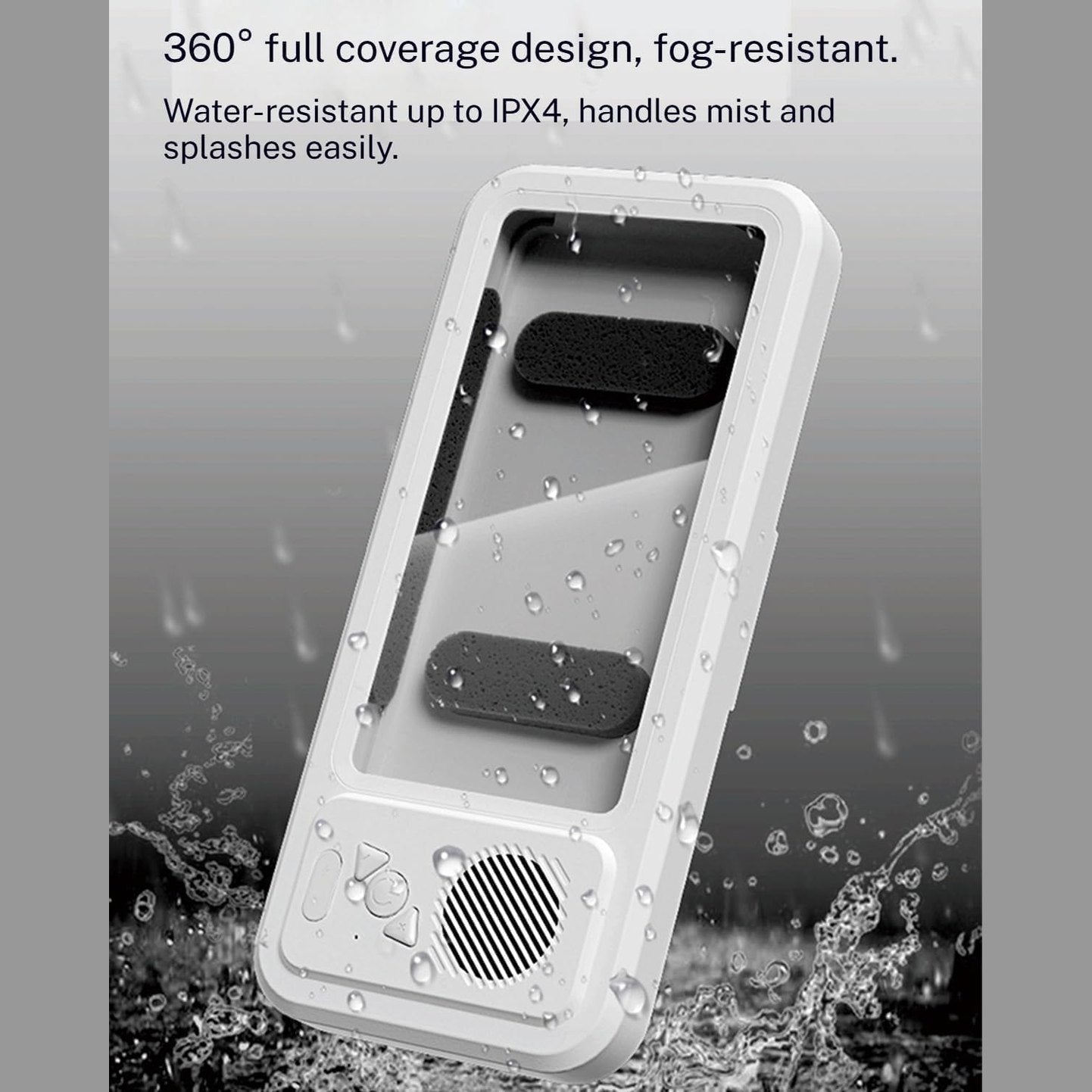 Waterproof Phone Case with Built In Speaker