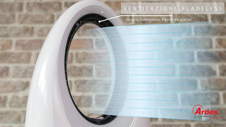Ardes Bladeless Fan With Remote Control