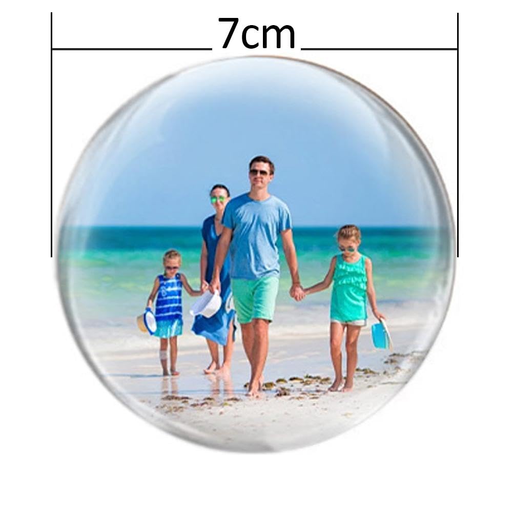 3D Crystal Ball with Digital Display, Personalized LED Photo and Video Sphere 3D Ultrasound Crystal