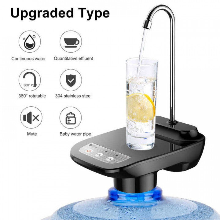 Electronic water pump with stand