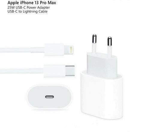 25W PD Adapter Charger USB-C to Lightning Cable For iPhone - Medaid International