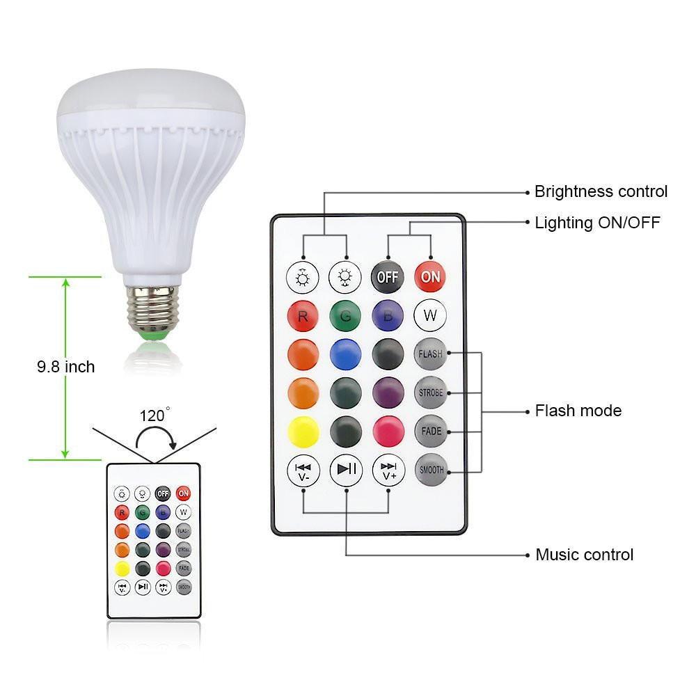 LED Light Bulb And Bluetooth Speaker