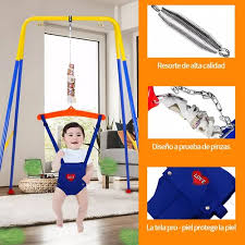 2-in-1 Baby Jumper & Walking Harness – Adjustable Indoor/Outdoor Fun