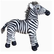 Miila - Zebra Plush Toy - Soft Stuffed Animal - 33cm