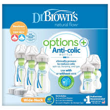 Dr. Brown's Newborn Feeding Set Anti-Colic Bottles