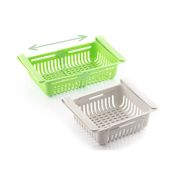 InnovaGoods Adjustable Fridge Organiser Friwer, Pack of 2 - V0103197