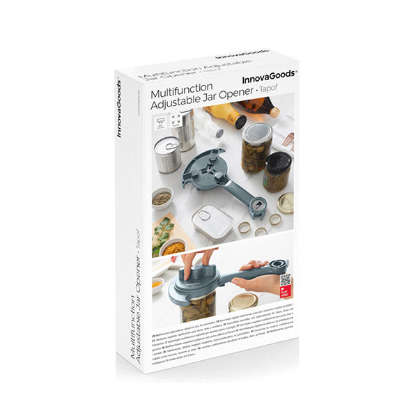 InnovaGoods Multifunction Adjustable Lid Opener for Jars, Tins, and Bottles Tapof - V0103579