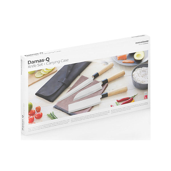 InnovaGoods Set of Knives with Professional Carry Case Damas - V0103200