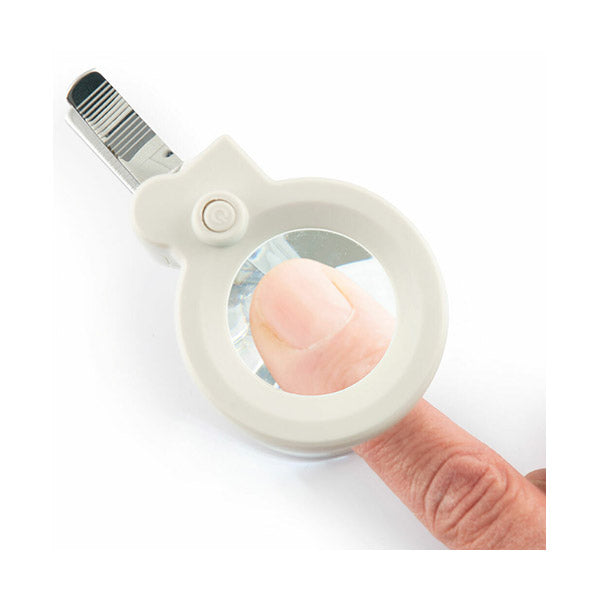 InnovaGoods Nail Clippers with Led Light, Magnifying Glass, and File Clail - V0103840