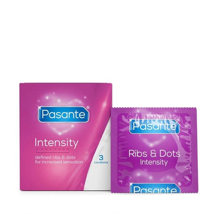 Pasante Intensity Condoms - 3 Condoms