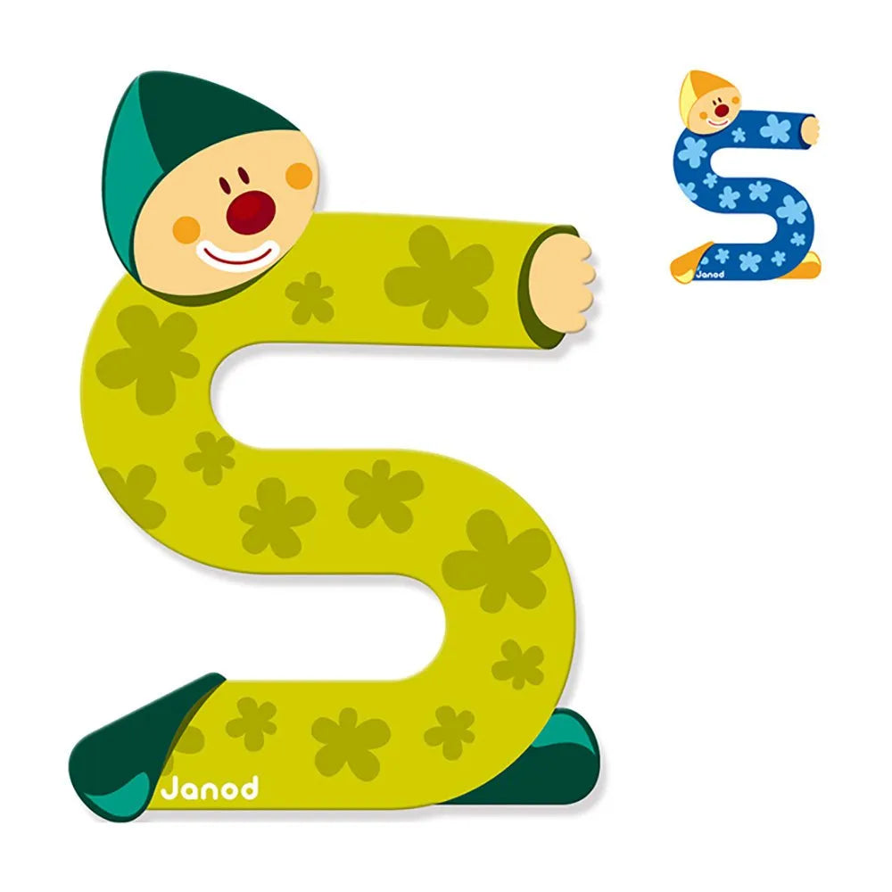 Janod Clown Letter S