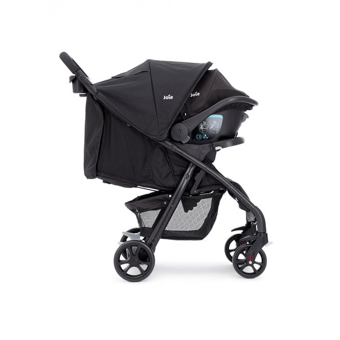 Joie - Muze Stroller - Travel System - Juva Car Seat - Coal