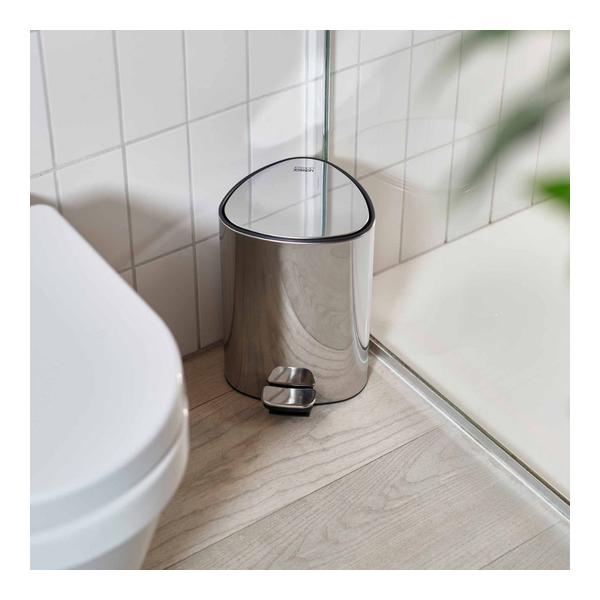Joseph Joseph, EasyStore™ Luxe 5L Stainless-steel Pedal Bin, 70596