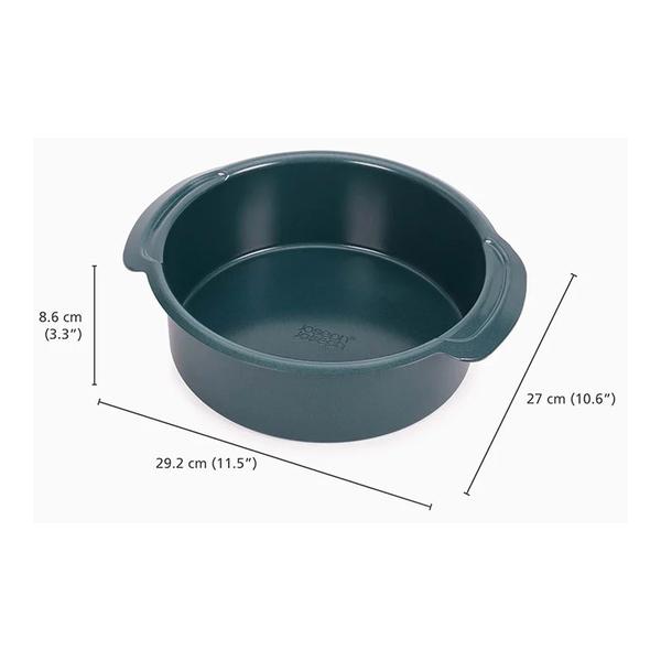 Joseph Joseph, 45069 Nest™ Bake Non-Stick 23cm Blue Round Cake Tin, 45069