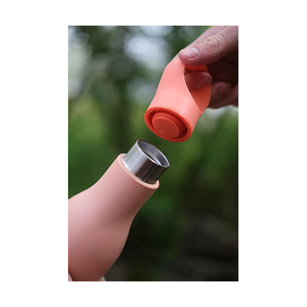Joseph Joseph, 81119, Loop™ 500ml Stainless-steel Vacuum Insulated Water Bottle Coral