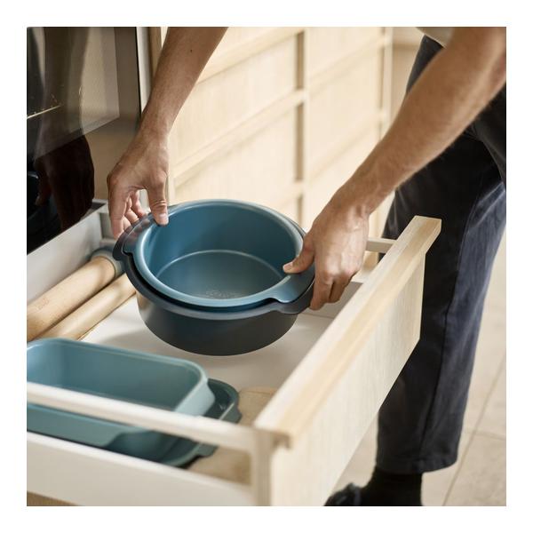 Joseph Joseph, Nest™ Bake Non-Stick 2-piece Blue Round Cake Tin Set, 45068