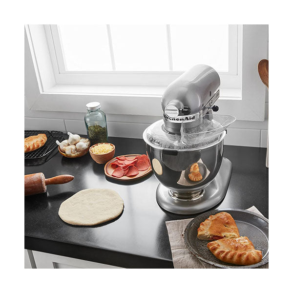 KitchenAid KSMTHPS Secure Pouring Shield, Fits 4.5-5 Quart Tilt-Head Stand Mixers, Clear