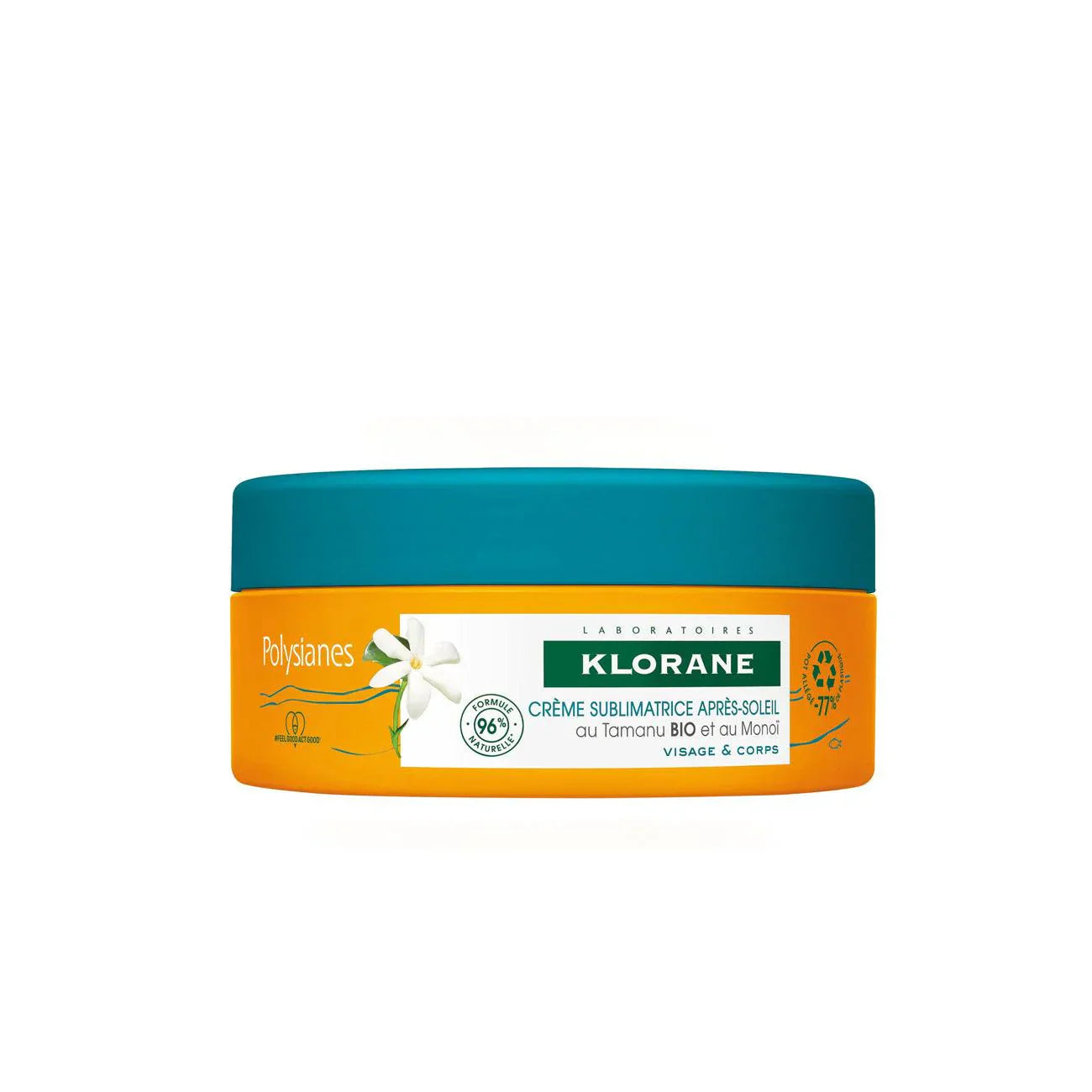 KLORANE POLYSIANES CREME SUBLIMATRICE APRES SOLEIL VISAGE
& CORPS 200 ML