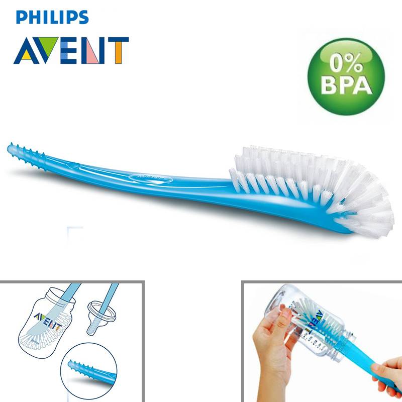 Avent - Bottle & Teat Brush - Blue