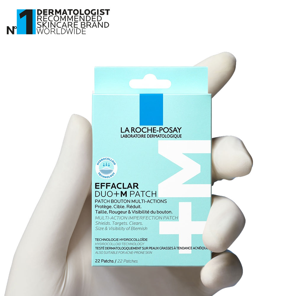 La Roche Posay Effeclar DUO + M Spot Patches for Acne Prone Skin