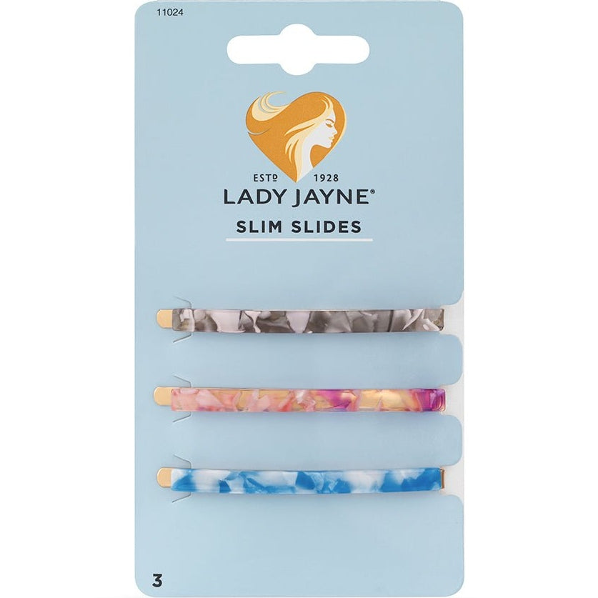 Lady Jayne 11024 Marble Slim Slides - 3 Pk - Medaid