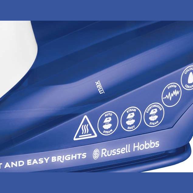 Light & Easy Brights Sapphire Iron By Russell Hobbs