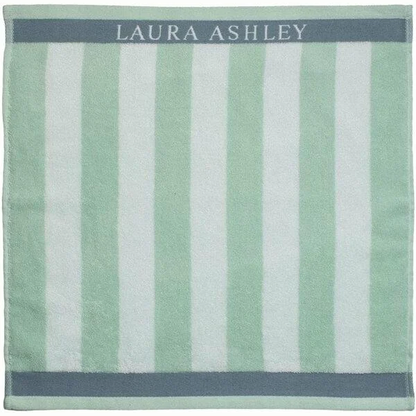 Laura Ashley Kitchen Towel – Terry Mint Stripe Vertical