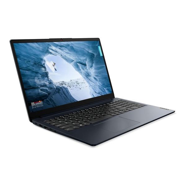 Lenovo IdeaPad 1 15AMN7 Personal Laptop - 15.6" FHD - 4-Core AMD Ryzen 5 7520U - 8GB RAM - 256GB SSD - AMD Radeon 610M Graphics - Numeric Keypad - 720p HD Camera - Windows 10 Home, US Keyboard, 82VG00WXUS - Free Carrying Case + Wireless Mouse