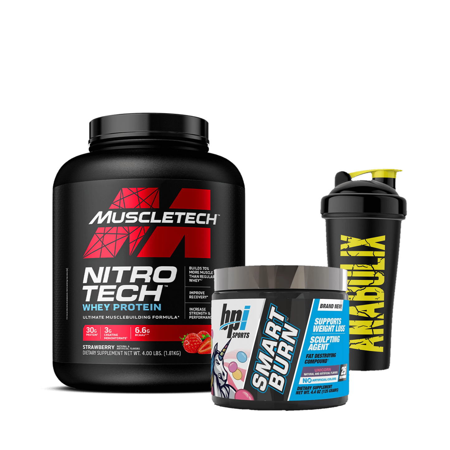 Lets Burn Some Fat ( Nitrotech + Smart burn + Shaker)