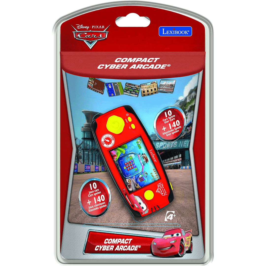LEXIBOOK LCD Game Console Disney Cars with 120 Games