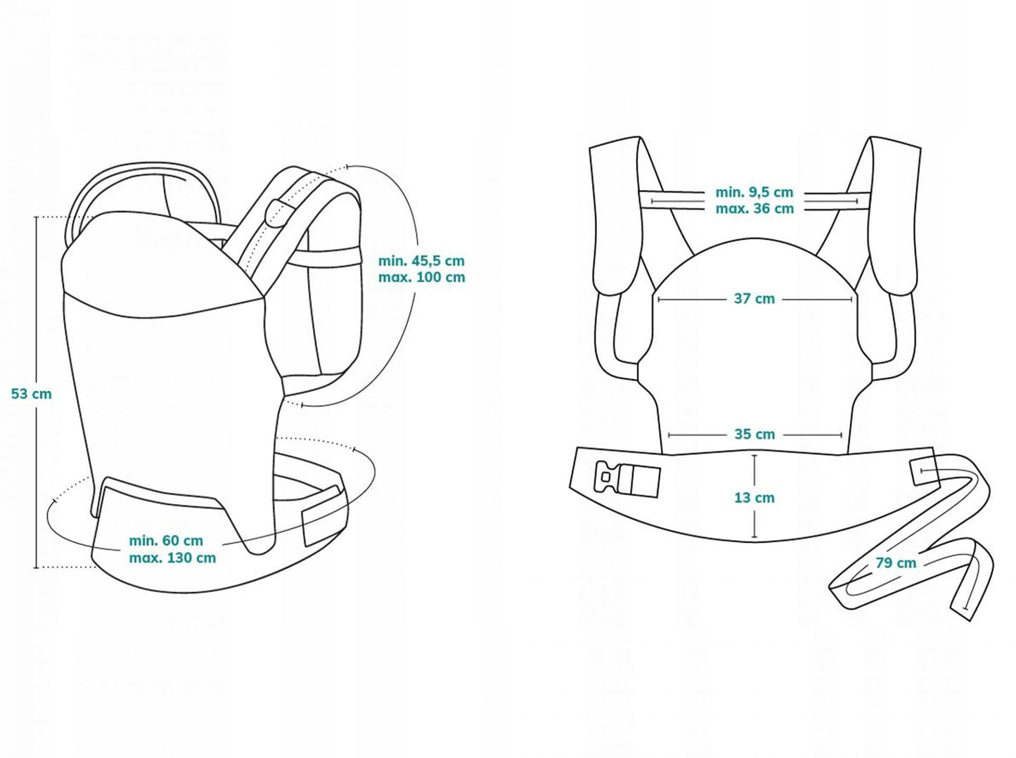 Lionelo - Margareet Baby Carrier - Q-Essence