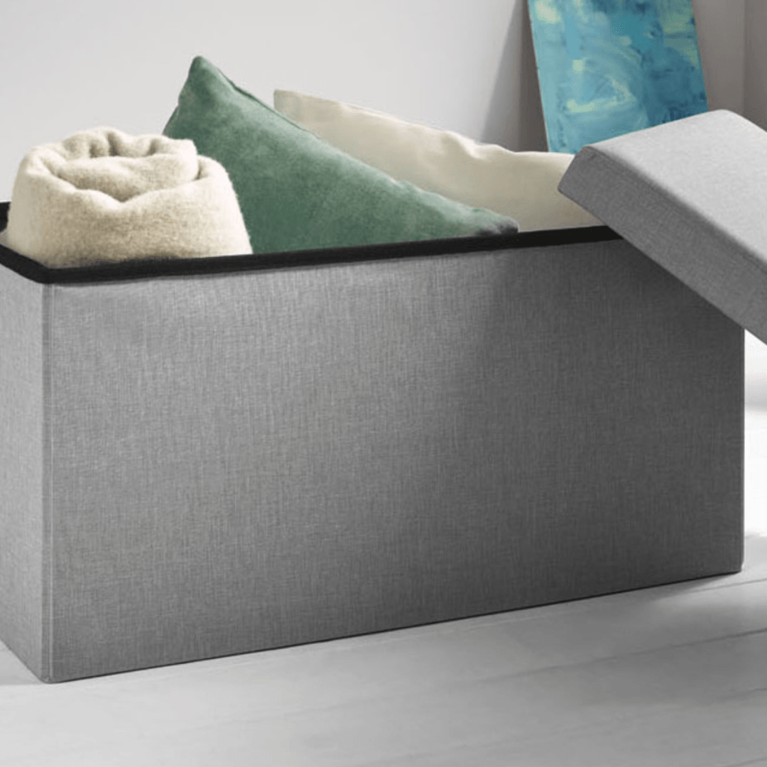 LIVARNO HOME BENCH WITH STORAGE, 78 X 40 X 40 CM