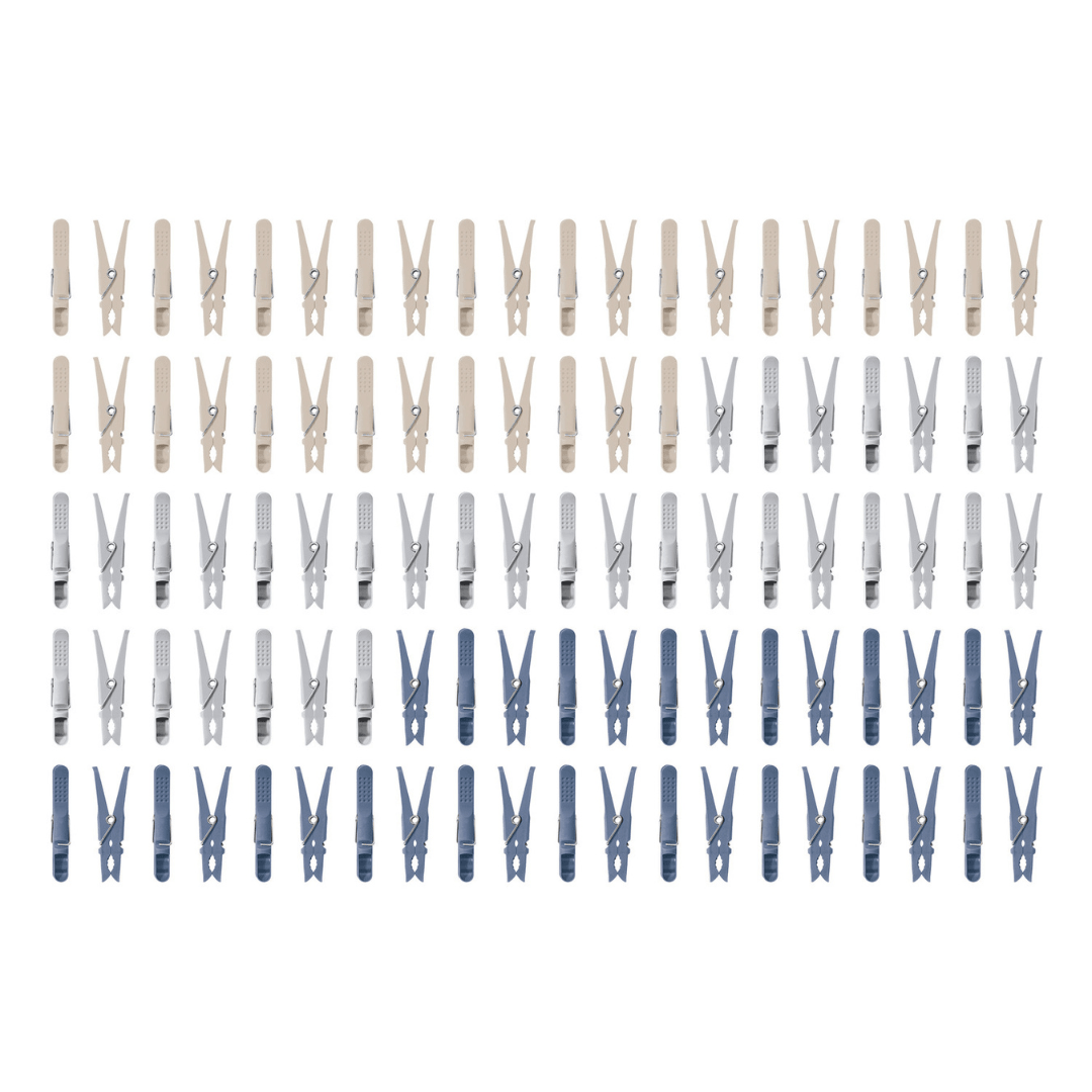 LIVARNO Home Clothes Pegs 100 Pieces
