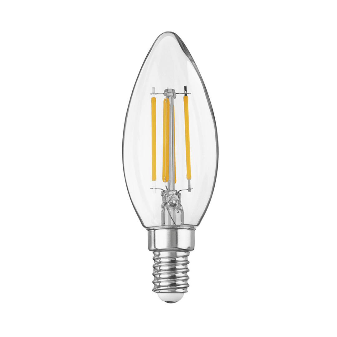 Livarno Home Filament LED Bulb 4.7W=40W E14 Dimmable
