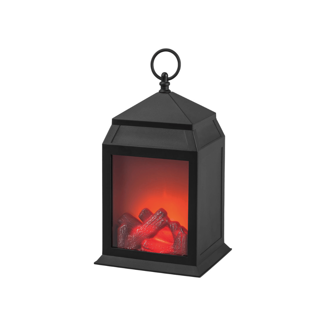 LIVARNO HOME LED LANTERN WITH CHIMNEY EFFECT